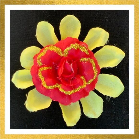 3/$20 Handmade FLOWER Floral HAIR CLIP Barrette - Picture 1 of 2